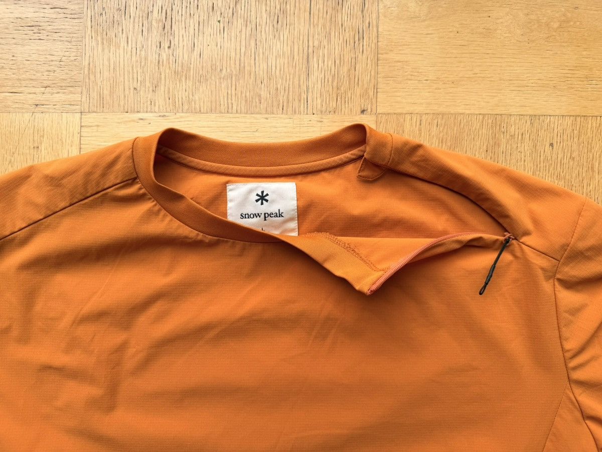 Snow Peak Snow Peak Ripstop Sweatshirt Orange Size US L / EU 52-54 / 3 - 10 Thumbnail