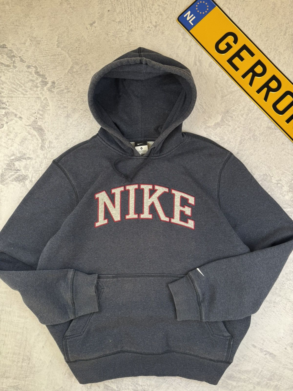 Nike × Vintage NIKE VINTAGE CENTER LOGO OVERSIZE BOXY HOODIE Size US M / EU 48-50 / 2 - 2 Thumbnail
