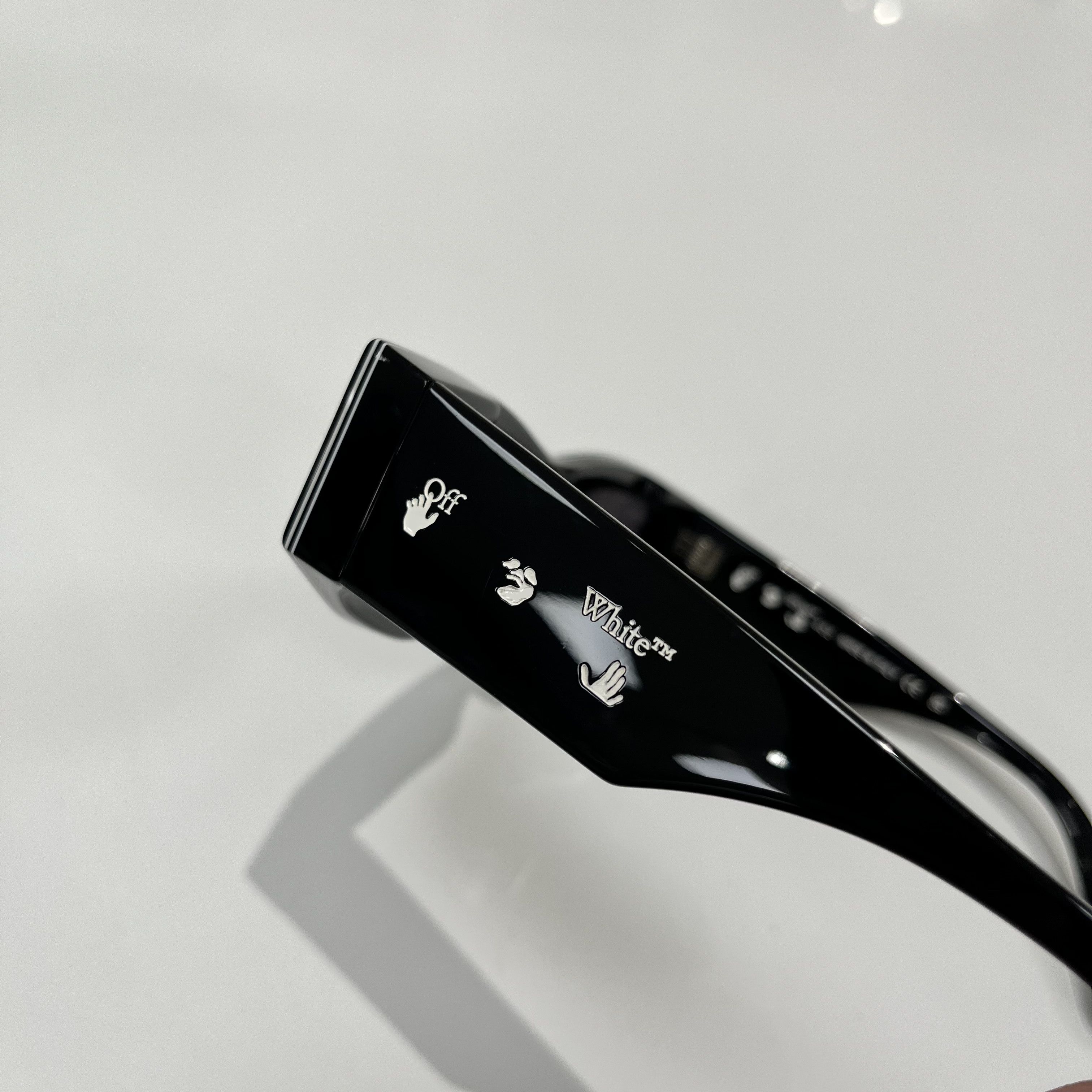 Off-White Andy Square-Flame Sunglasses Black