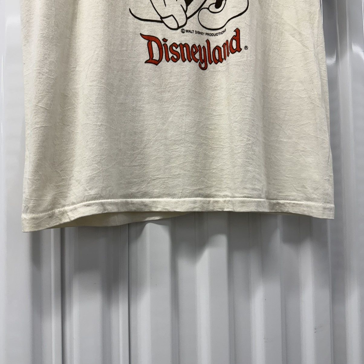 Mickey Mouse × Vintage RARE Vintage 70s 80s Mickey Mouse Disneyland Ringer Tee Size US L / EU 52-54 / 3 - 4 Thumbnail