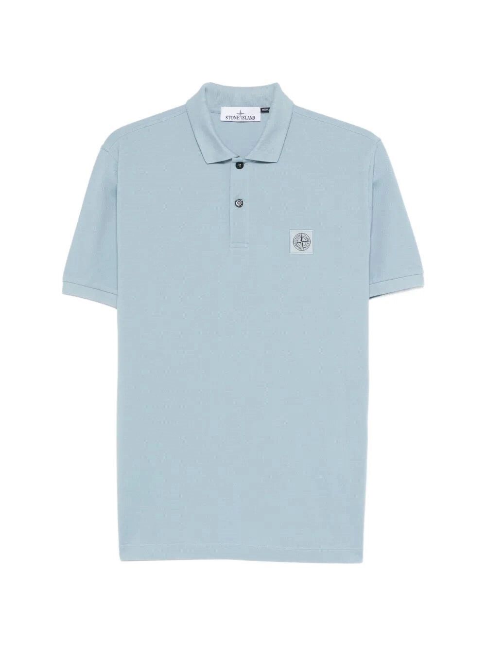 Stone Island 50/2 Organic Cotton Piquet Polo Size US L / EU 52-54 / 3 - 1 Thumbnail