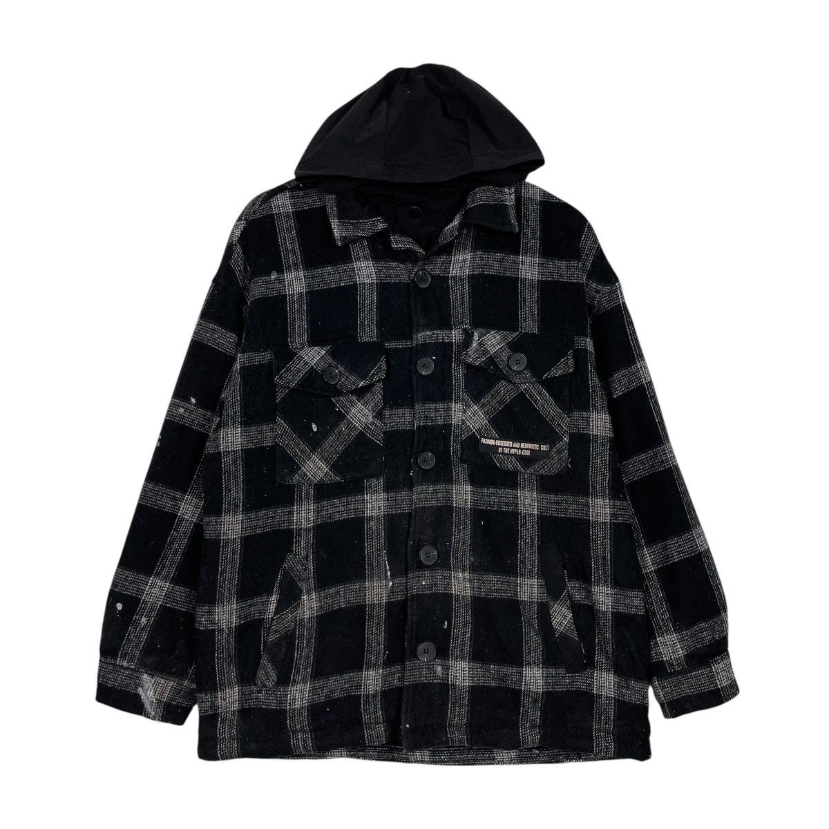 Japanese Brand Japanese Brand Tartan Hooded Jacket Size US M / EU 48-50 / 2 - 1 Thumbnail