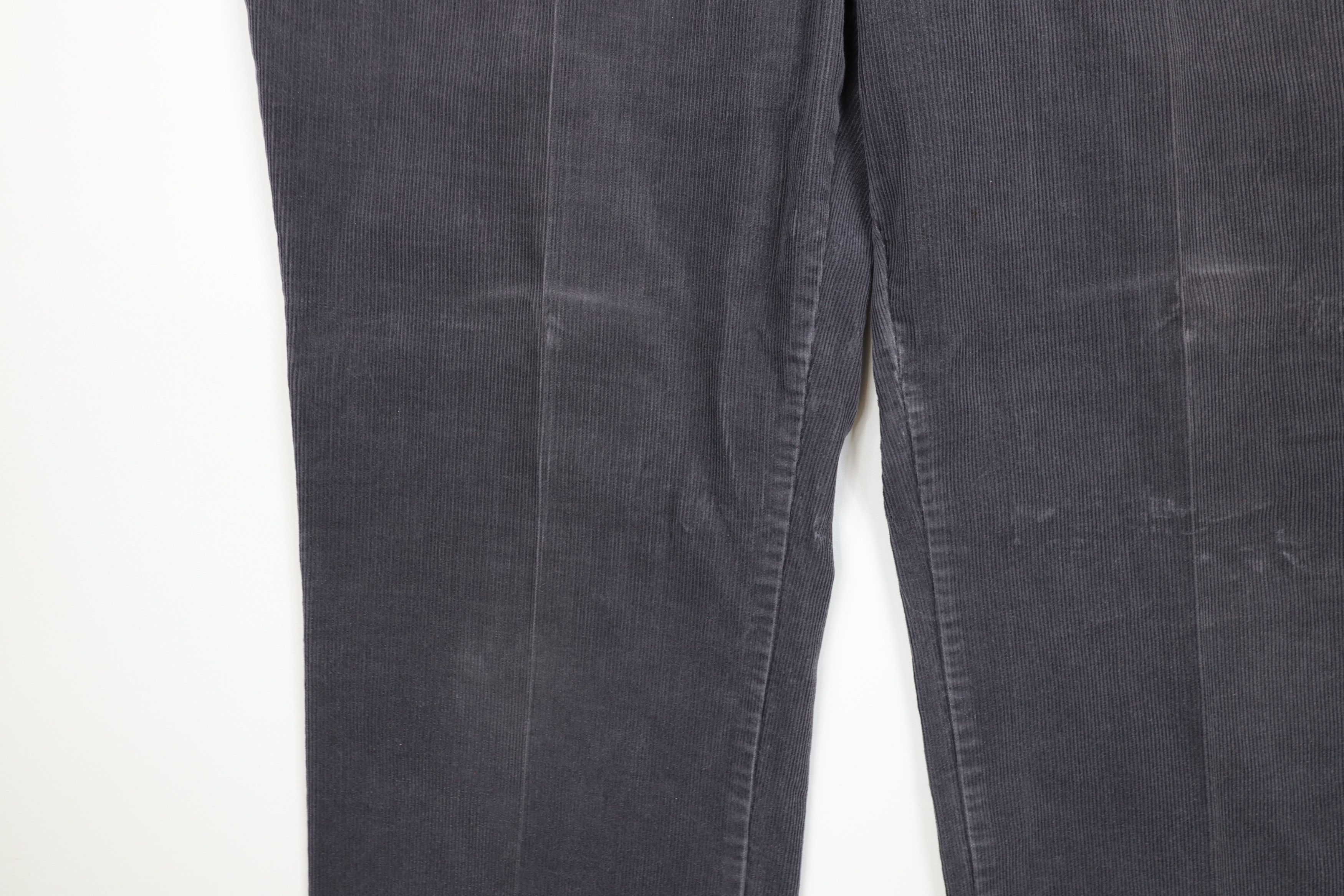 Big Mac Vintage 70s Big Mac Wide Leg Corduroy Chino Pants Steel USA Size US 38 / EU 54 - 6 Thumbnail