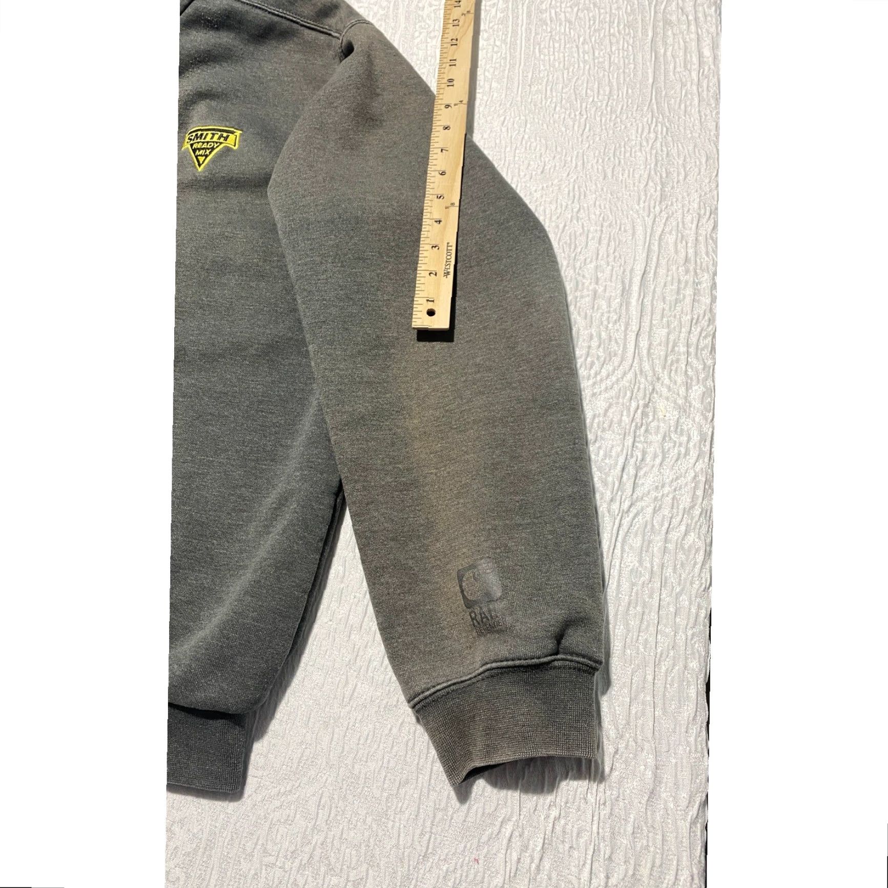 Carhartt VINTAGE Carhartt Rain Defender Paxton Heavyweight Full Zip Fleece Hoodie Mens L Smith Size US L / EU 52-54 / 3 - 4 Thumbnail