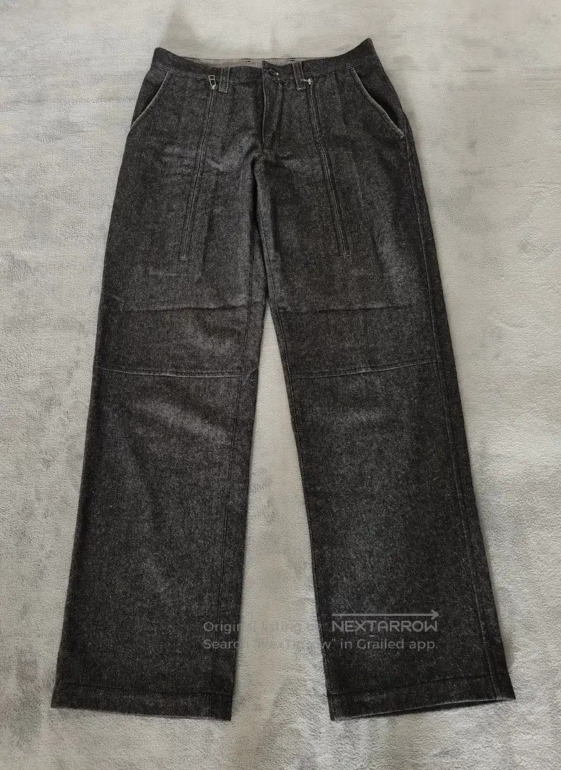 Issey Miyake Issey Miyake Wool Wide-leg Pants Size 25" / US 0 / IT 36 - 1 Thumbnail