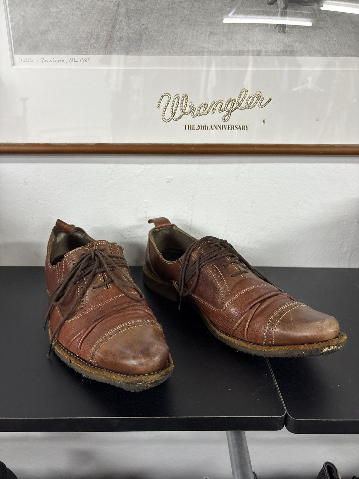 Alfredo Bannister Alfredo bannister Patina lace wrap oxford derby Size US 7.5 / EU 40-41 - 16 Thumbnail
