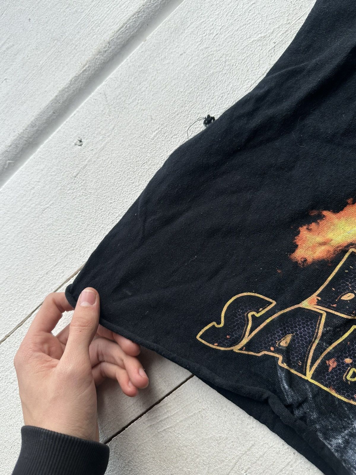 Black Sabbath 🚨 BLACK SABBATH CROPPED Tee band big logo ROCK Size US M / EU 48-50 / 2 - 6 Thumbnail