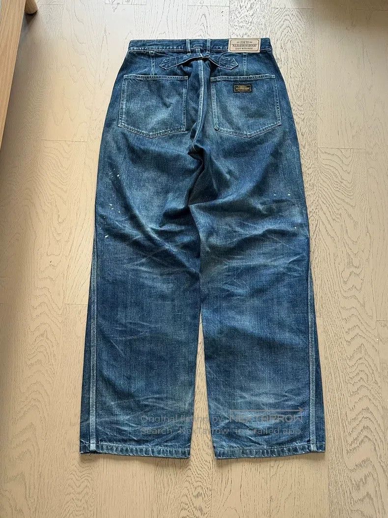 Neighborhood Neighborhood size M Denim jeans washed and aged, M size Size US 27 - 1 Thumbnail