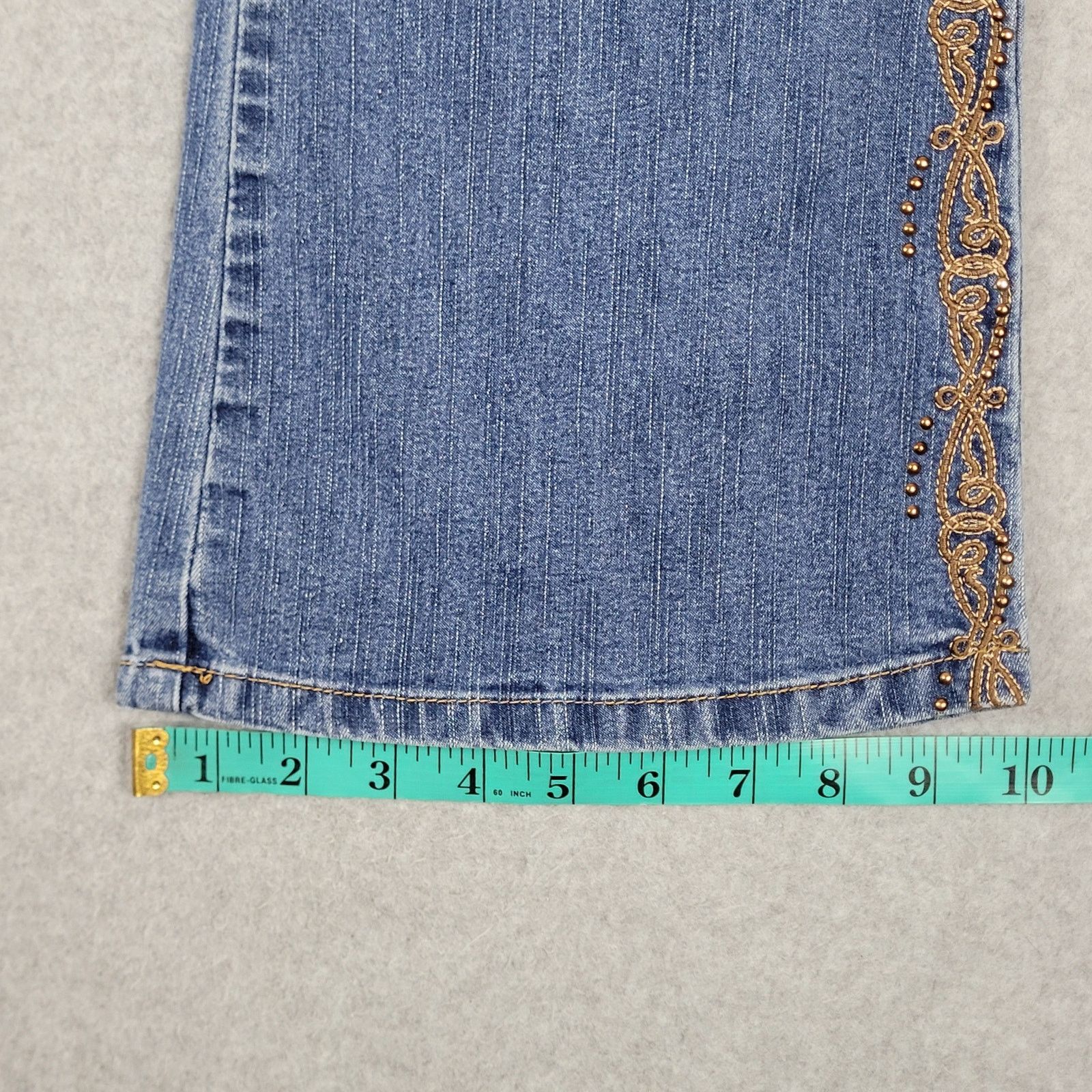 Cos Cos Jeans Womens Size 32x29 Embellished Size 32" / US 10 / IT 46 - 12 Thumbnail
