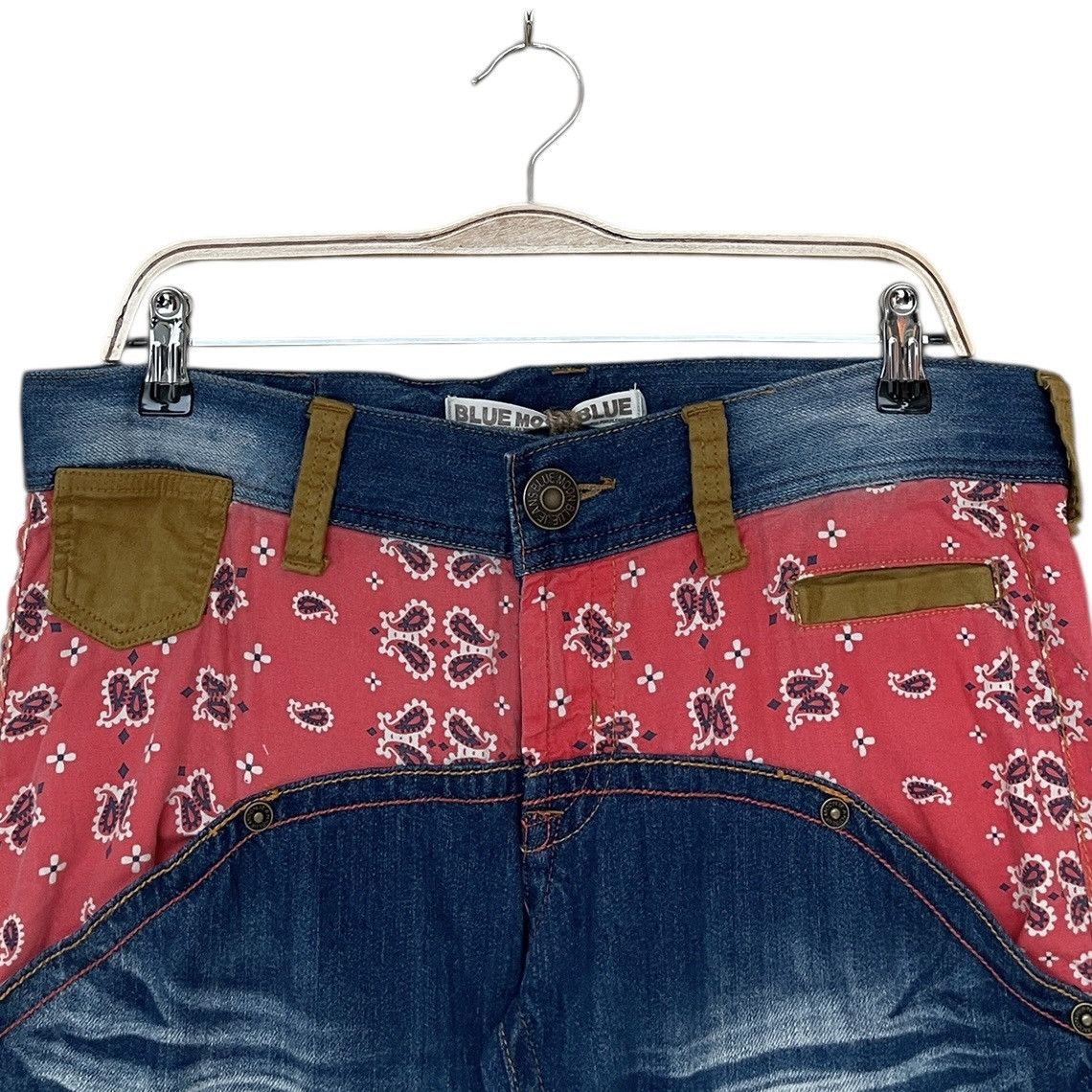 Japanese Brand × Vintage Vintage Japanese Brand Blue Moon Blue Jeans 1990s Size US 29 - 7 Thumbnail