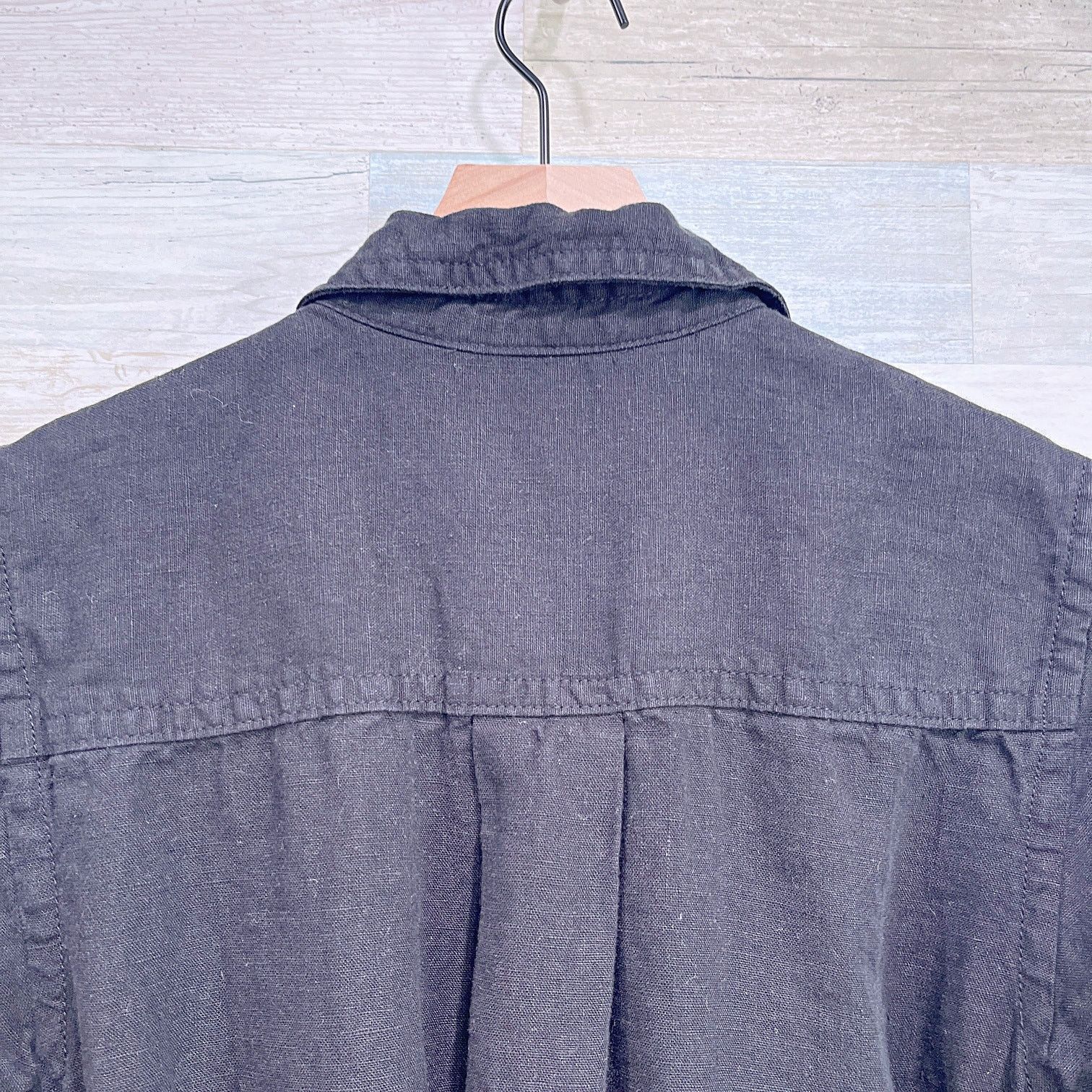 Banana Republic BANANA REPUBLIC Heritage Linen Scout Dress Black Womens SP Size S / US 4 / IT 40 - 6 Thumbnail
