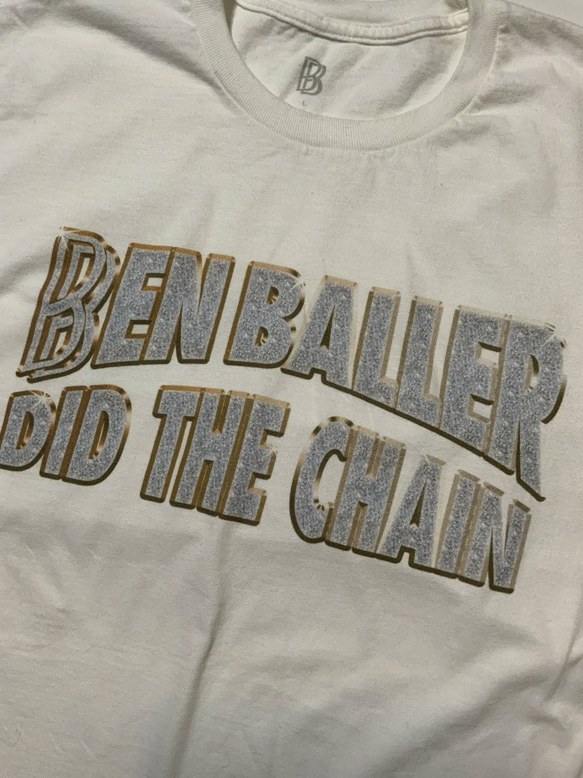 Ben Baller BB Ben Baller Did The Chain Jeweler Graphic S/S T-Shirt Size US L / EU 52-54 / 3 - 6 Thumbnail