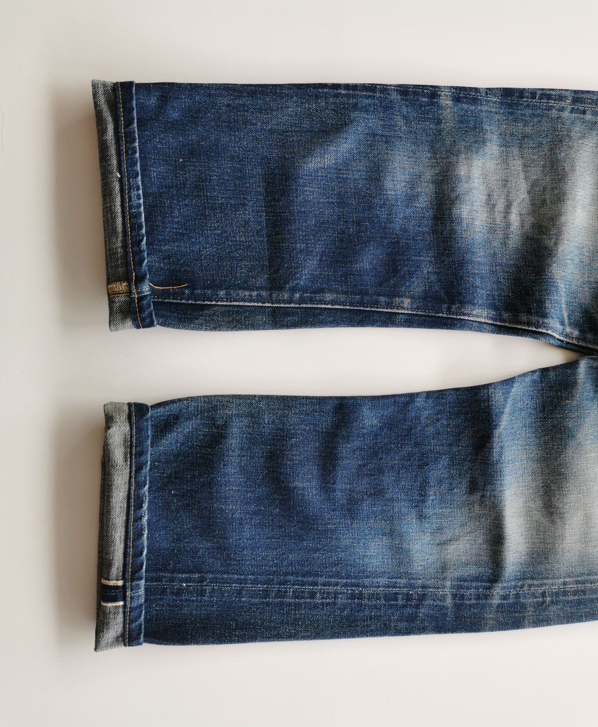 Denime × Iron Heart × Japanese Brand Denime Selvedge Jeans ( Size 28 x 38 ) Size US 28 / EU 44 - 11 Thumbnail