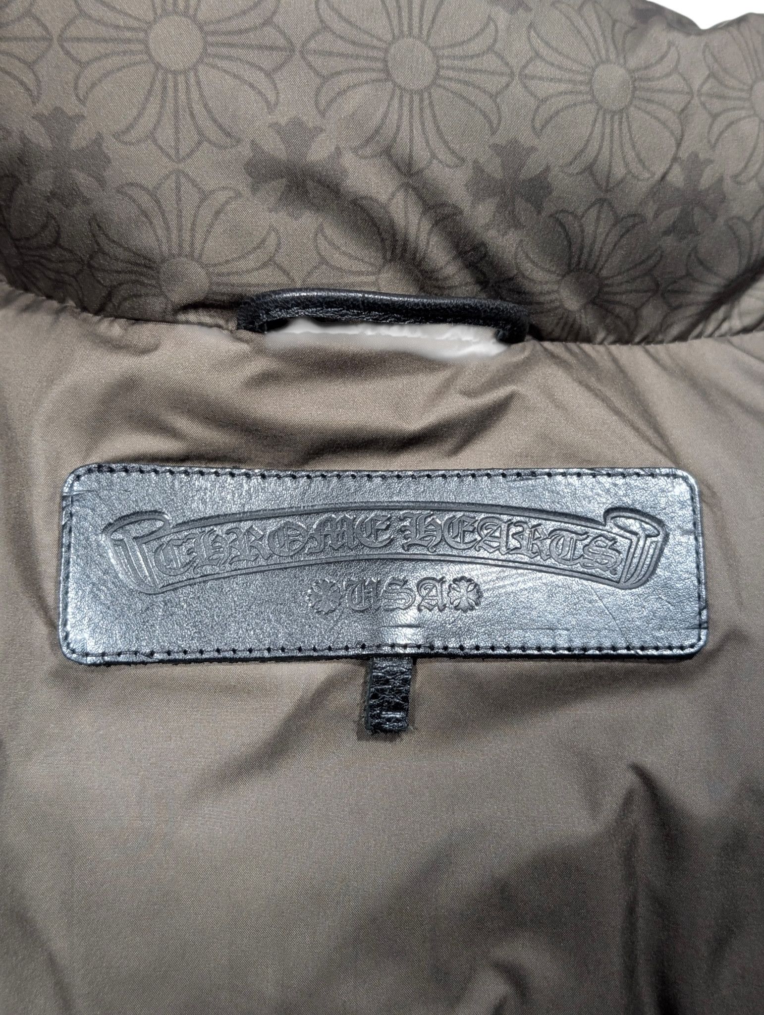 Chrome Hearts Puffer Jacket Stiff V2 Monogram CH Plus Cross Green Jacket Size US L / EU 52-54 / 3 - 12 Thumbnail