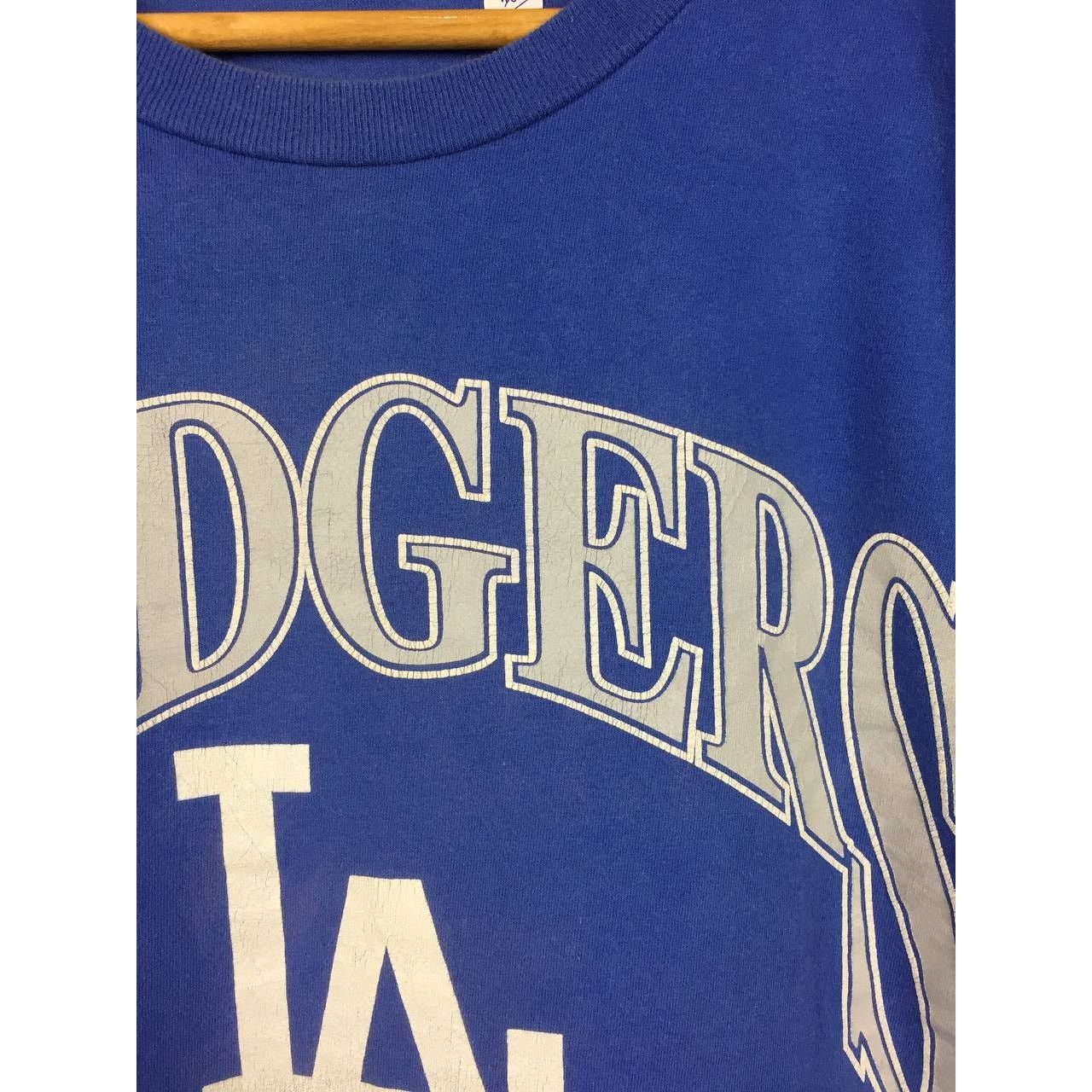 MLB Vtg 90s Nutmeg Los Angeles Dodgers MLB American Sport Tee Size US M / EU 48-50 / 2 - 4 Thumbnail