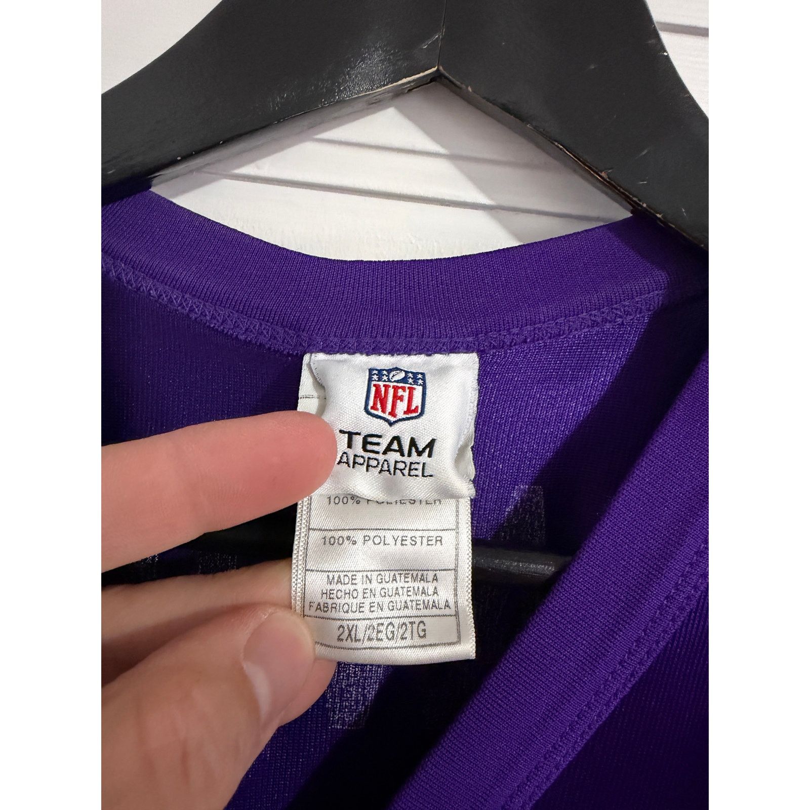 NFL Brett Favre Minnesota Vikings Jersey Size XXL Size US XXL / EU 58 / 5 - 6 Thumbnail