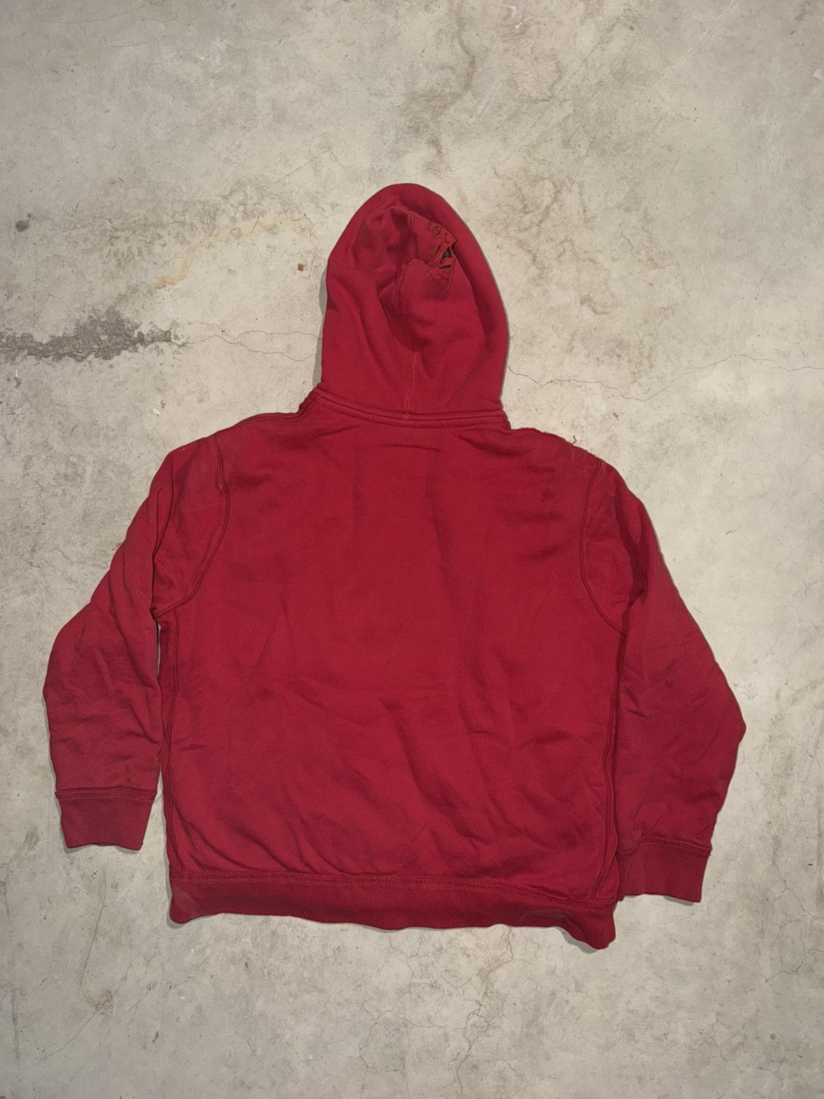 Aeropostale Y2K Aeropostale NY Logo Hoodie Red Full Zip Up Sweatshirt Size US XL / EU 56 / 4 - 3 Thumbnail