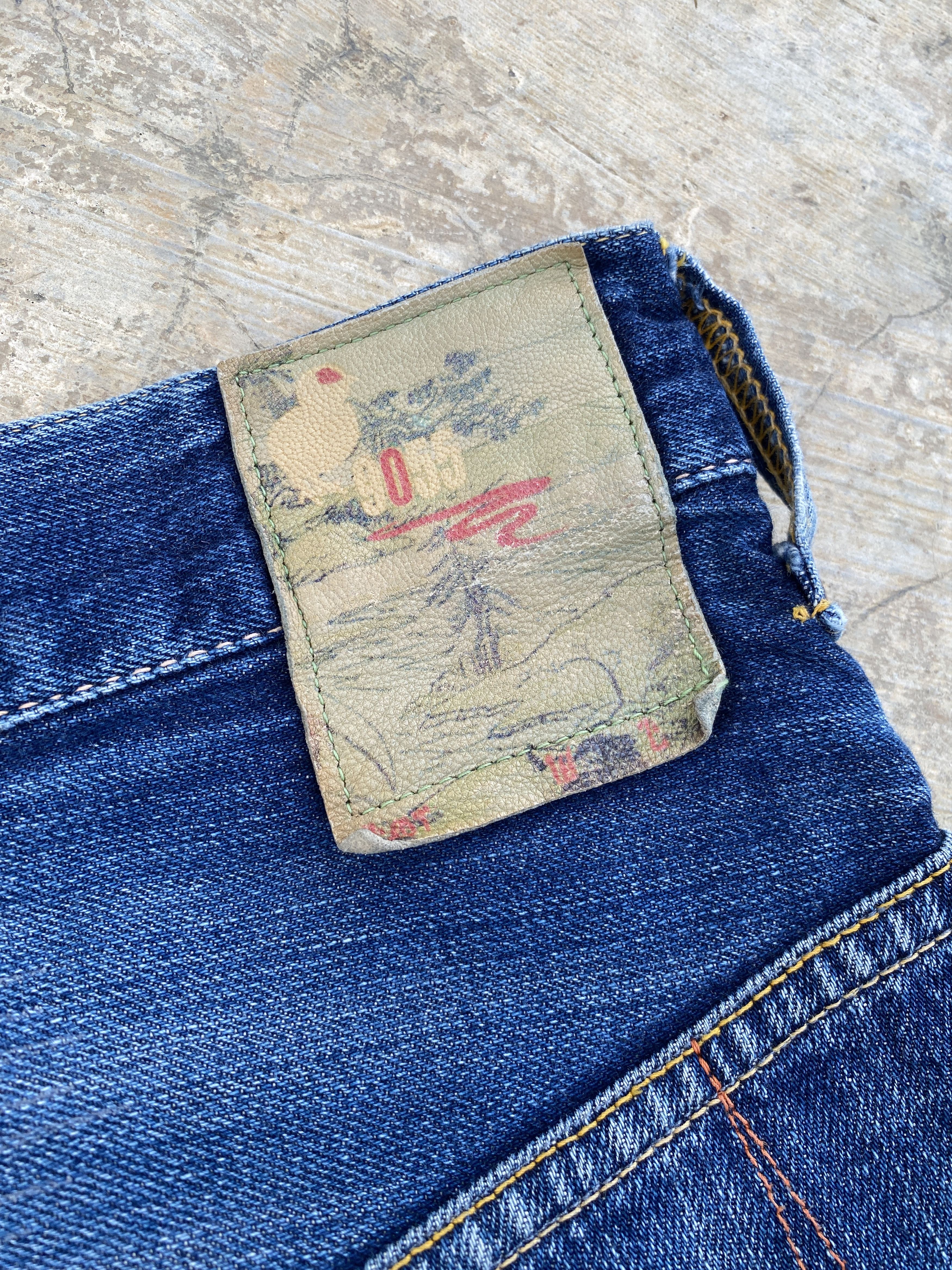 Evisu Evisu 9055 Philip Goss Siotani Brothers Selvedge Jeans Size US 36 / EU 52 - 10 Thumbnail