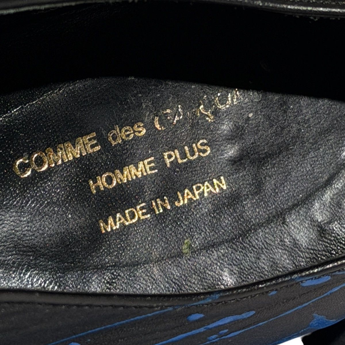 Comme des Garcons Homme Plus 2017 runway paint splatter derby Size US 9.5 / EU 42-43 - 6 Thumbnail