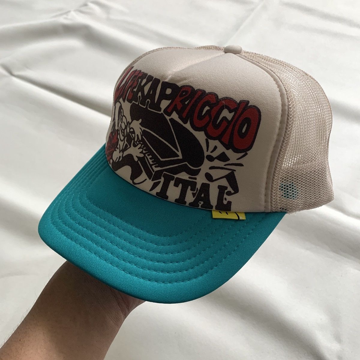 Kapital Kountry KAPITAL LIFE KAPRICCIO TRUCKER CAP Size ONE SIZE - 3 Thumbnail