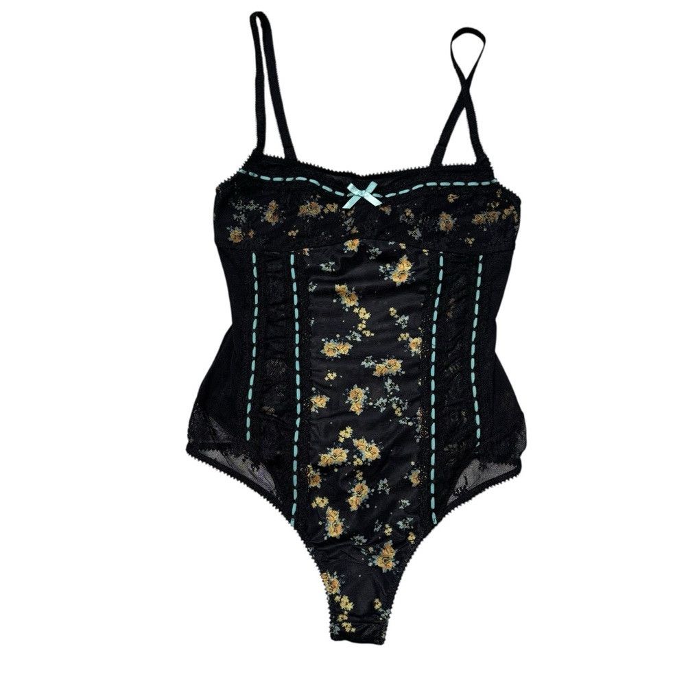 Free People NWT New Free People Sara Corset Thong Bodysuit Size S Size S / US 4 / IT 40 - 3 Thumbnail