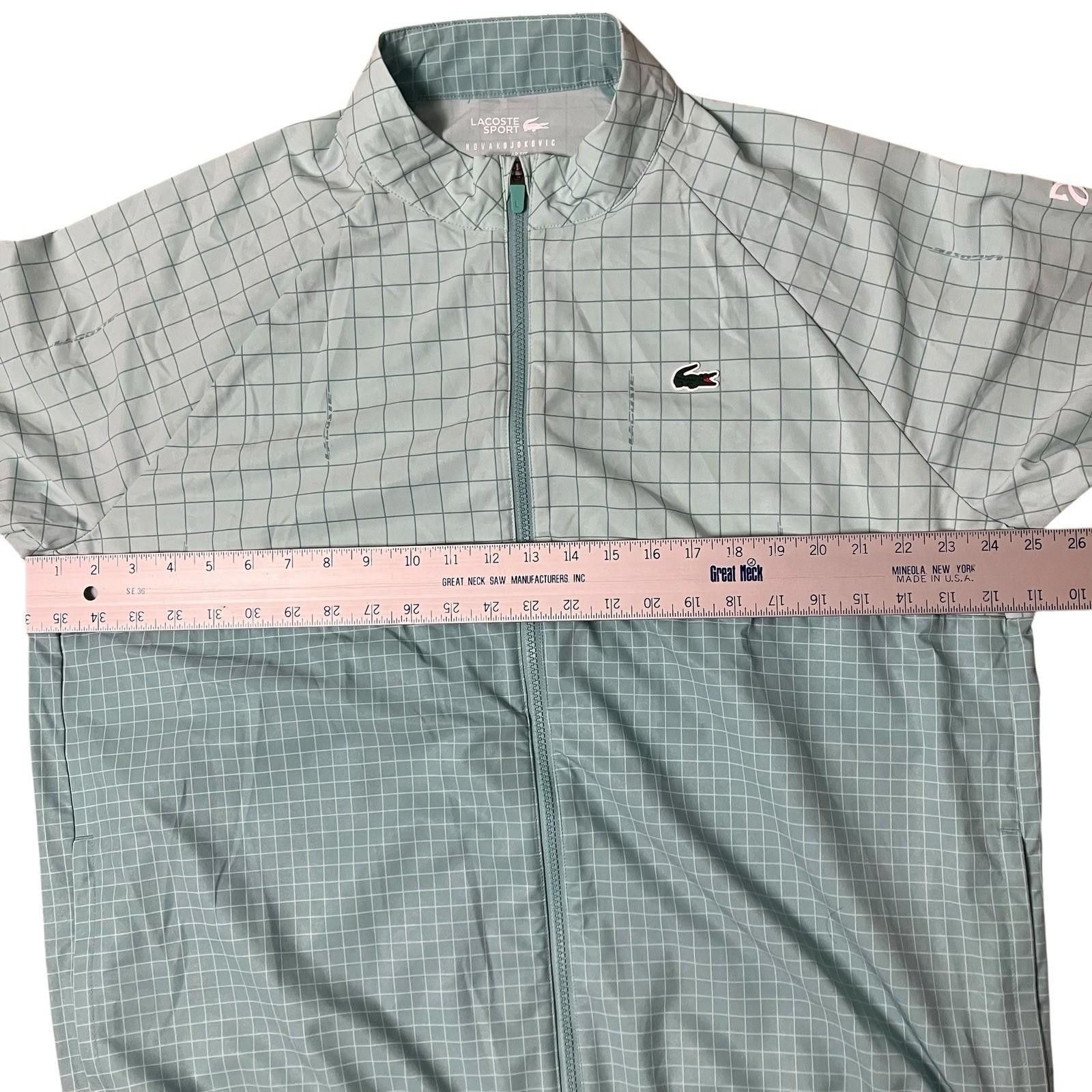 Lacoste Lacoste Novak Djokovic Tracksuit M Tennis Check Activewear Size US 32 / EU 48 - 8 Thumbnail