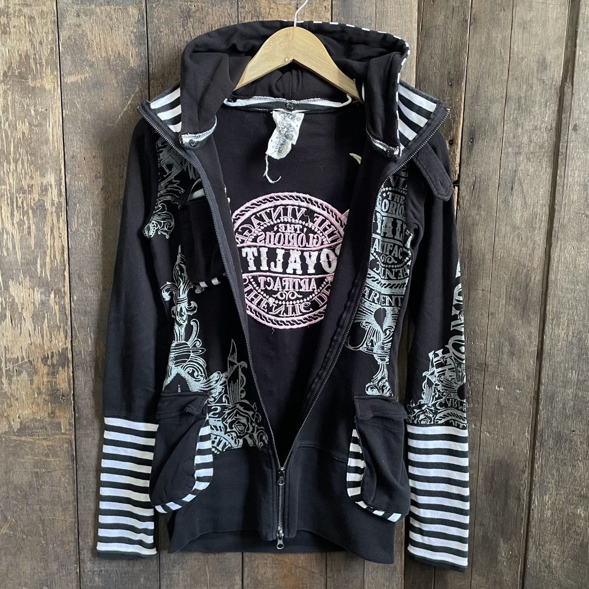 Japanese Brand Ghtz Zipper Sweatshirt Size US S / EU 44-46 / 1 - 8 Thumbnail