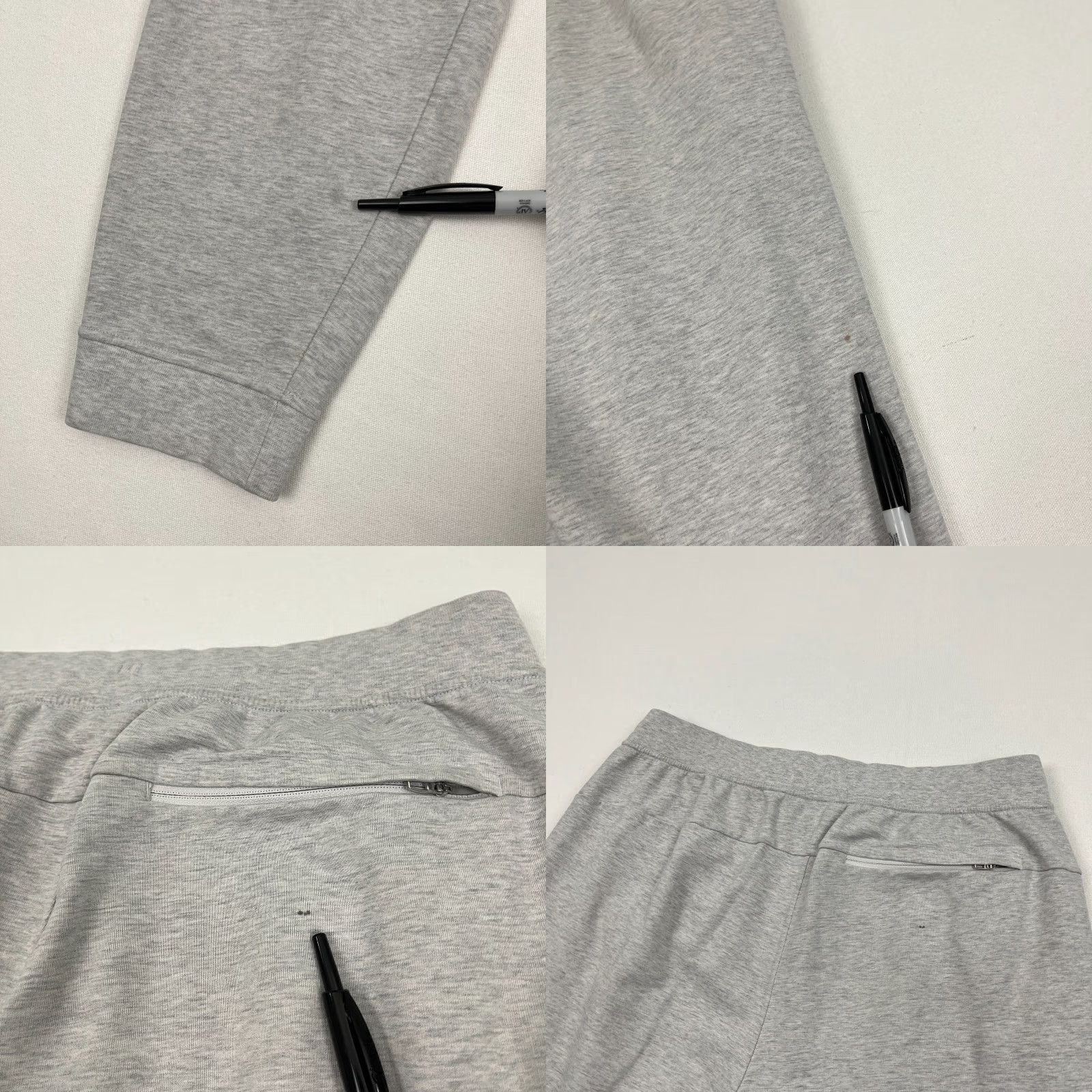 Lululemon Lululemon City Sweat Joggers Mens L Gray Active Stretch French Terry Gym Size US 33 - 8 Thumbnail