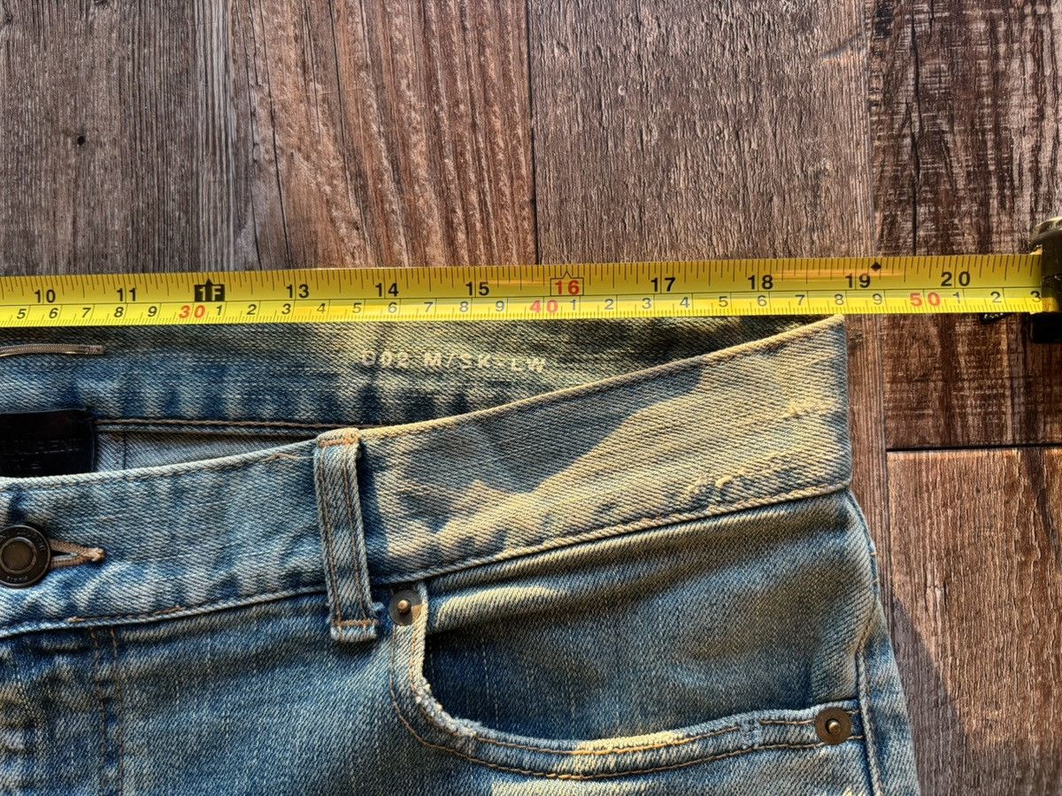 Saint Laurent Paris Saint Laurent Paris D02 Crash Denim Size US 33 - 9 Thumbnail