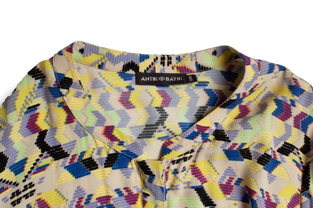 Antik Batik Antik Batik, Multicoloured ethnic printed dress Size M / US 6-8 / IT 42-44 - 6 Thumbnail