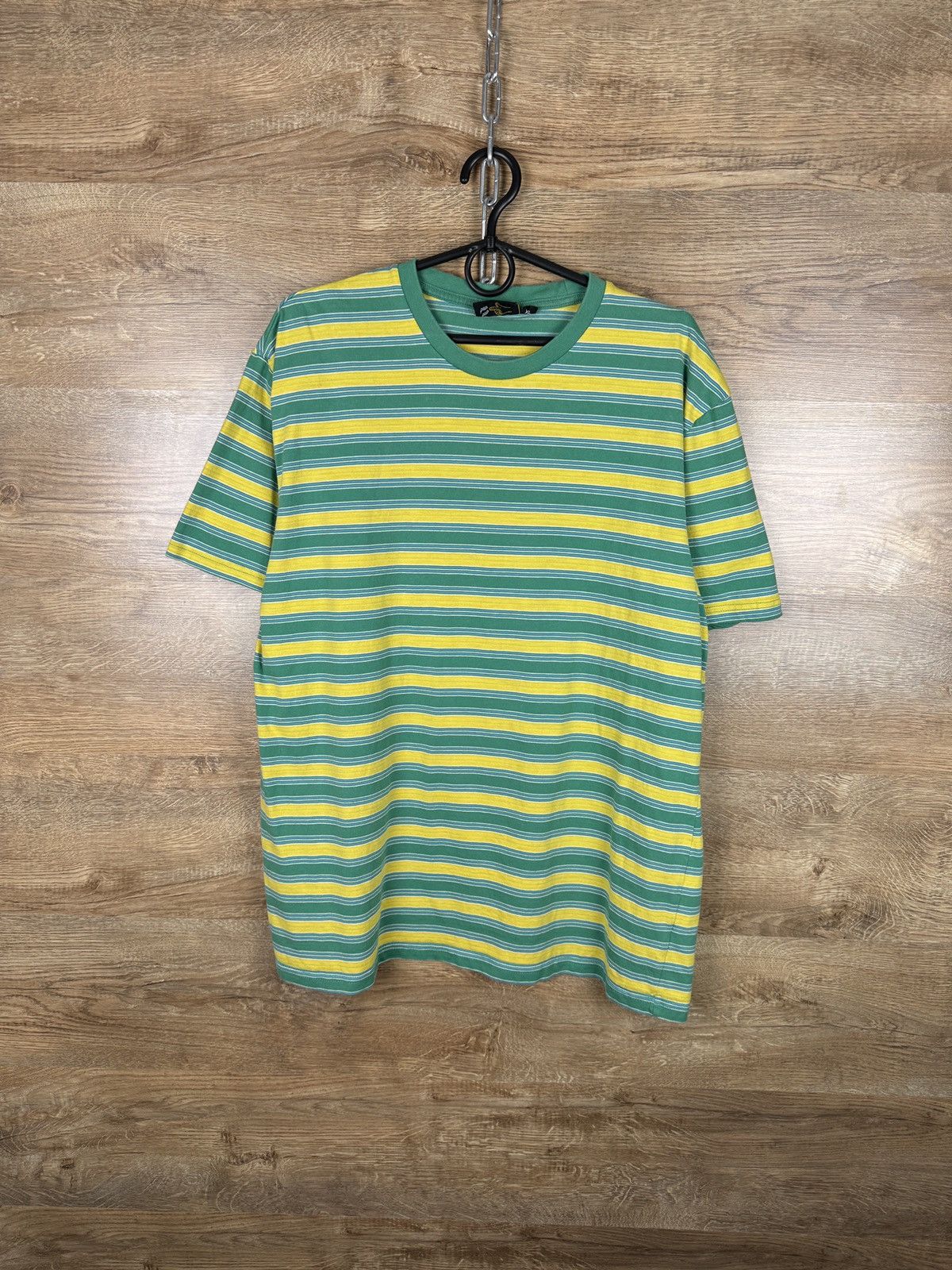 Percival Mens Vintage Percival T-shirt striped tee luxury Size US XL / EU 56 / 4 - 1 Thumbnail