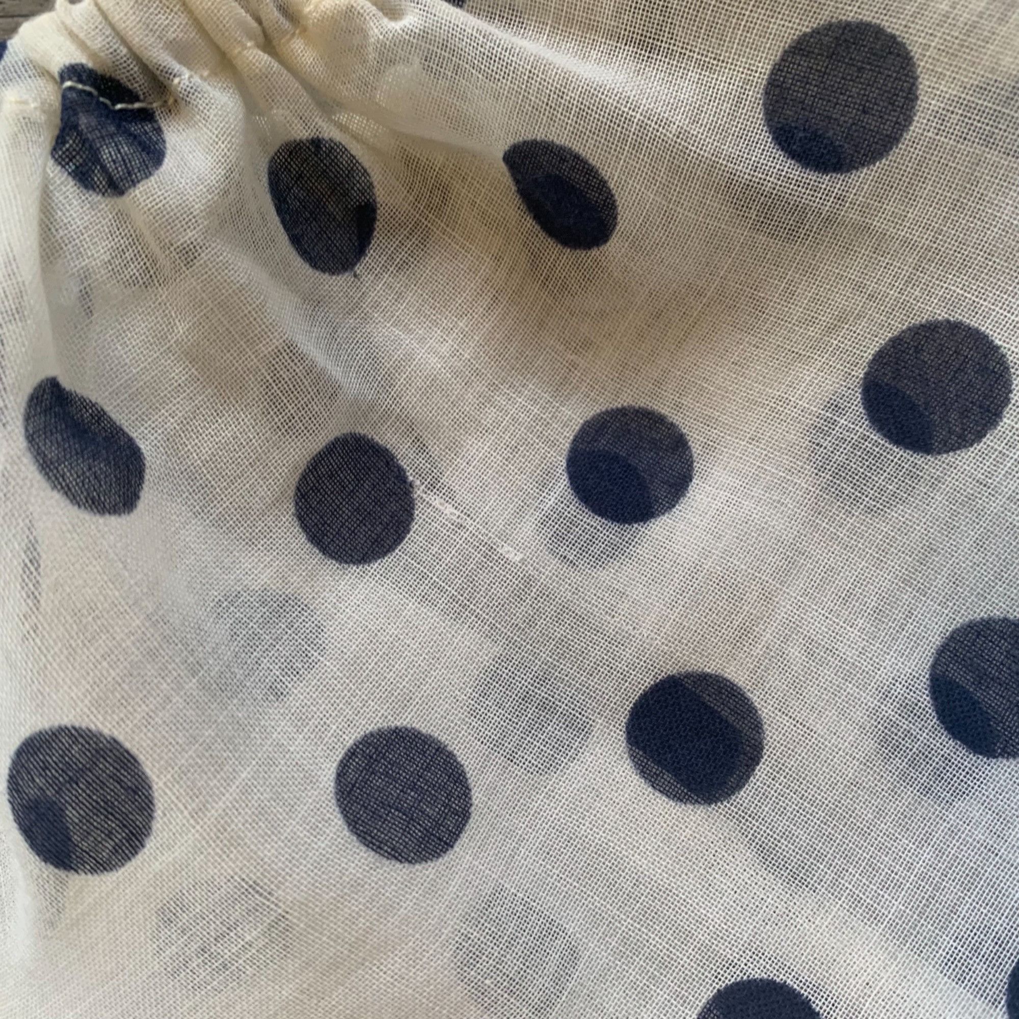 Vintage Vintage Elinor Gay ILGWU Polka Dot Floral Embroidered Maxi D Size S / US 4 / IT 40 - 9 Thumbnail