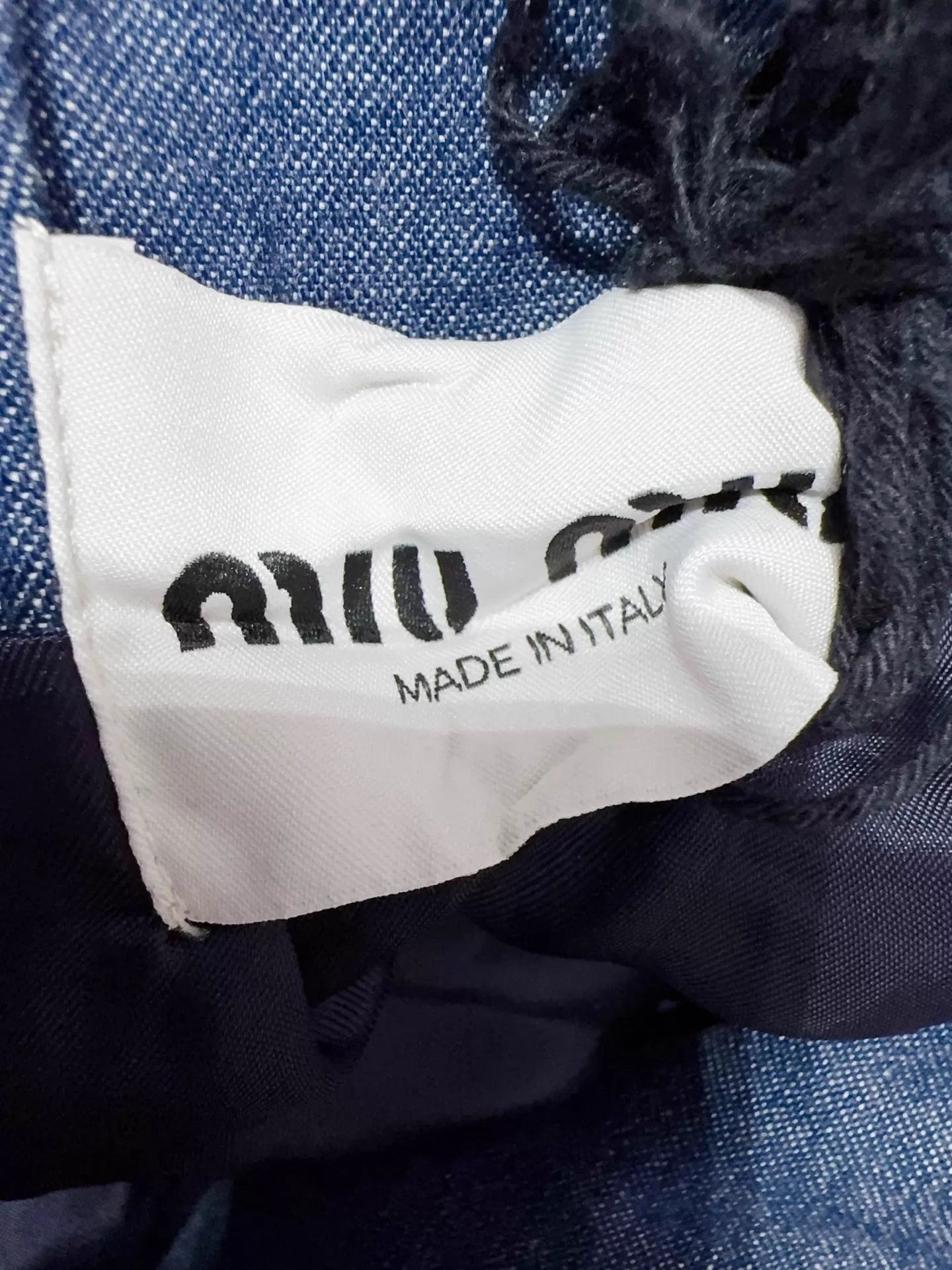 Miu Miu MIU MIU Denim Dress 38 (New With Tags) Size XS / US 0-2 / IT 36-38 - 5 Thumbnail