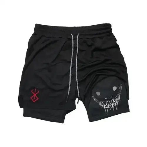 Japanese Brand × Vintage Running Shorts Men Fitness Gym Size US 32 / EU 48 - 1 Thumbnail