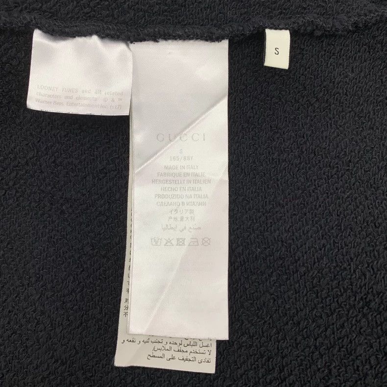 Gucci Gucci Black rabbit sequin cotton round-neck long-sleeved s Size US S / EU 44-46 / 1 - 6 Thumbnail