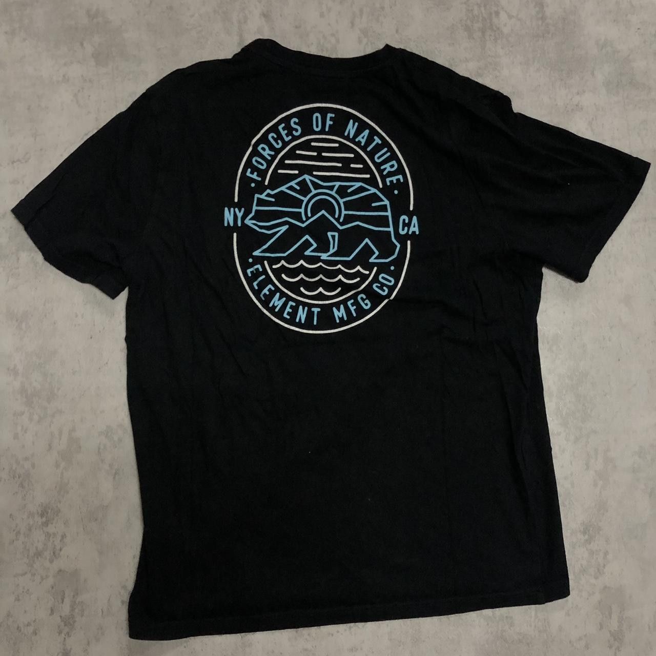 Element Element black cotton skateboarding tee Size US M / EU 48-50 / 2 - 4 Thumbnail
