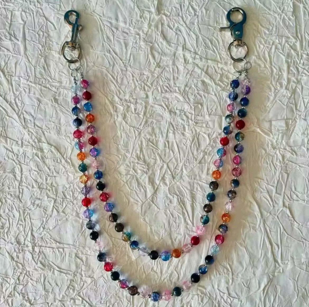 Other Colorful Beads Double-Layer Pant Chain Accessories Size ONE SIZE - 3 Thumbnail
