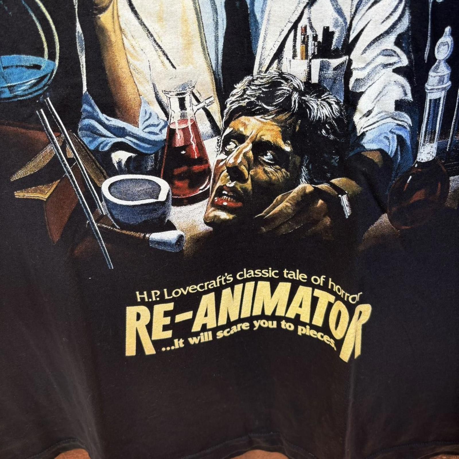 Other Vintage H.P. Lovecraft’s re-animator movie t shirt 00s XXXL Size US XXL / EU 58 / 5 - 6 Thumbnail