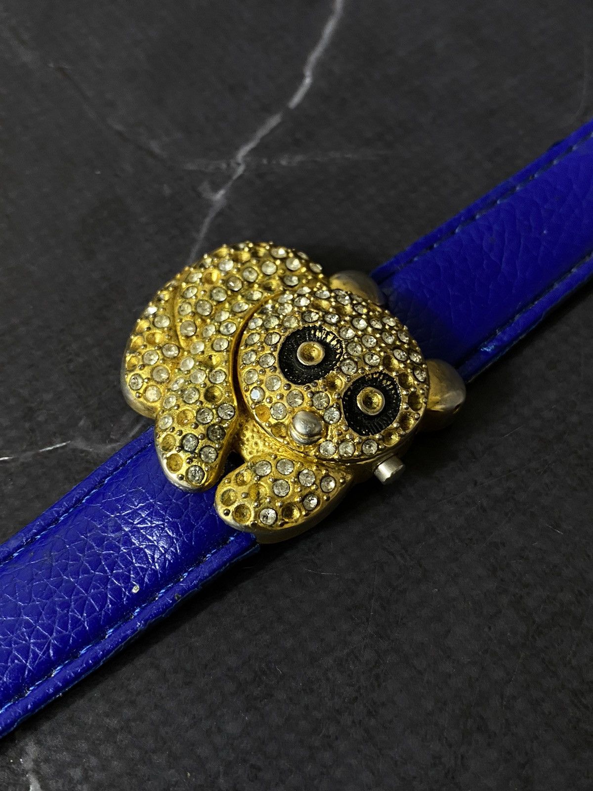 Japanese Brand Vintage L'Amour Panda Watch with Full Rhinestone Pave Size ONE SIZE - 2 Thumbnail