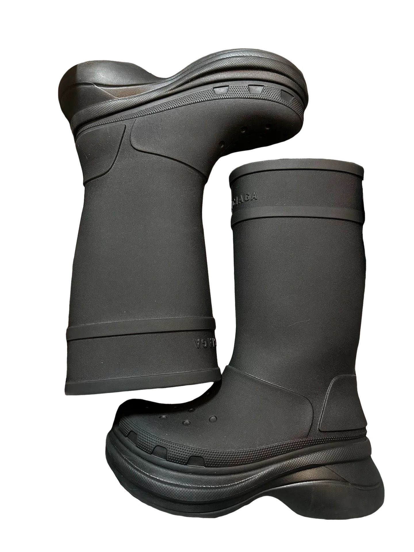 Balenciaga Balenciaga x Crocs Rubber Boots Size 41 Size US 8 / EU 41 - 1 Thumbnail