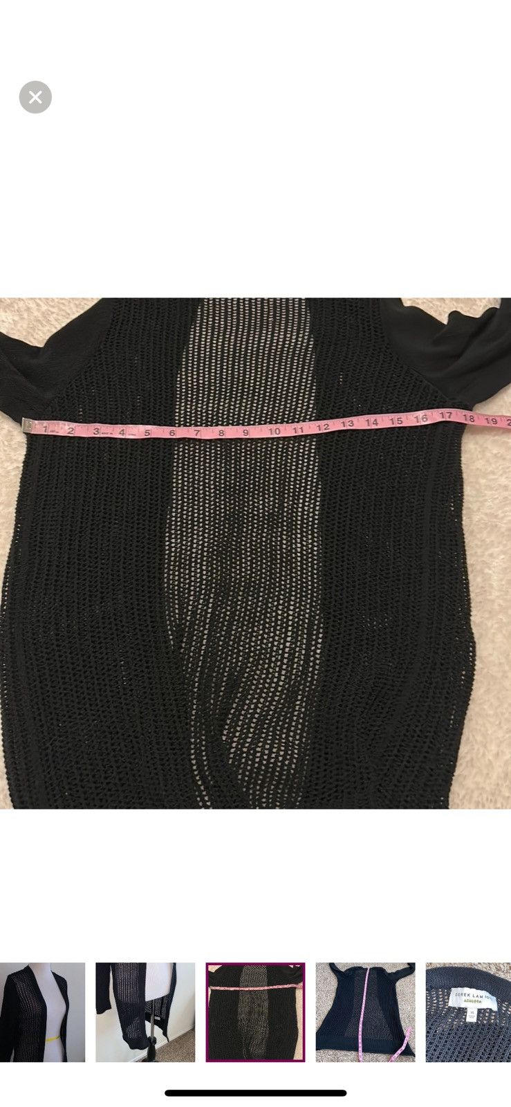 Derek Lam 10 Crosby Athleta X Derek lam 10c XS park ave cardigan Size XS / US 0-2 / IT 36-38 - 2 Thumbnail