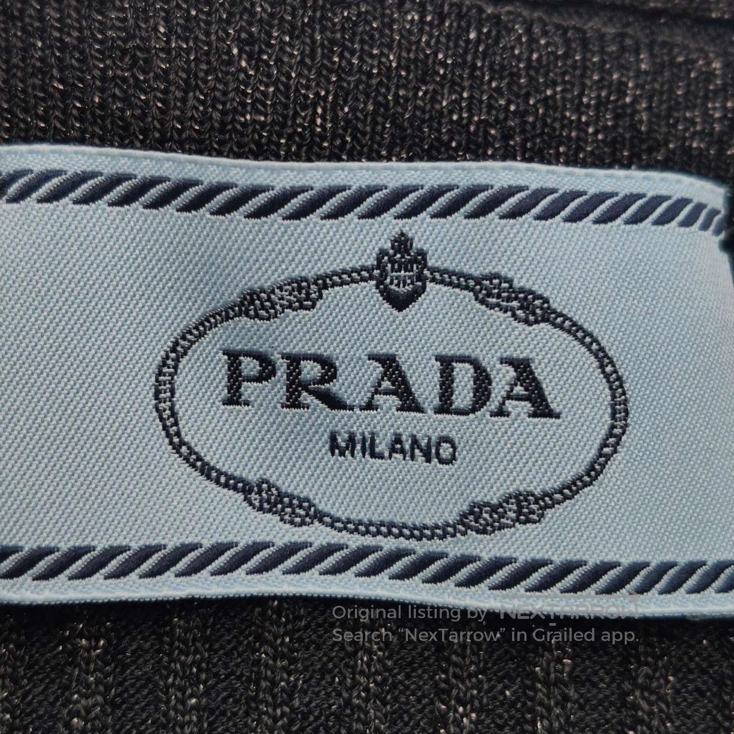 Prada Prada Black Ribbed Cami Top . Size M / US 6-8 / IT 42-44 - 4 Thumbnail