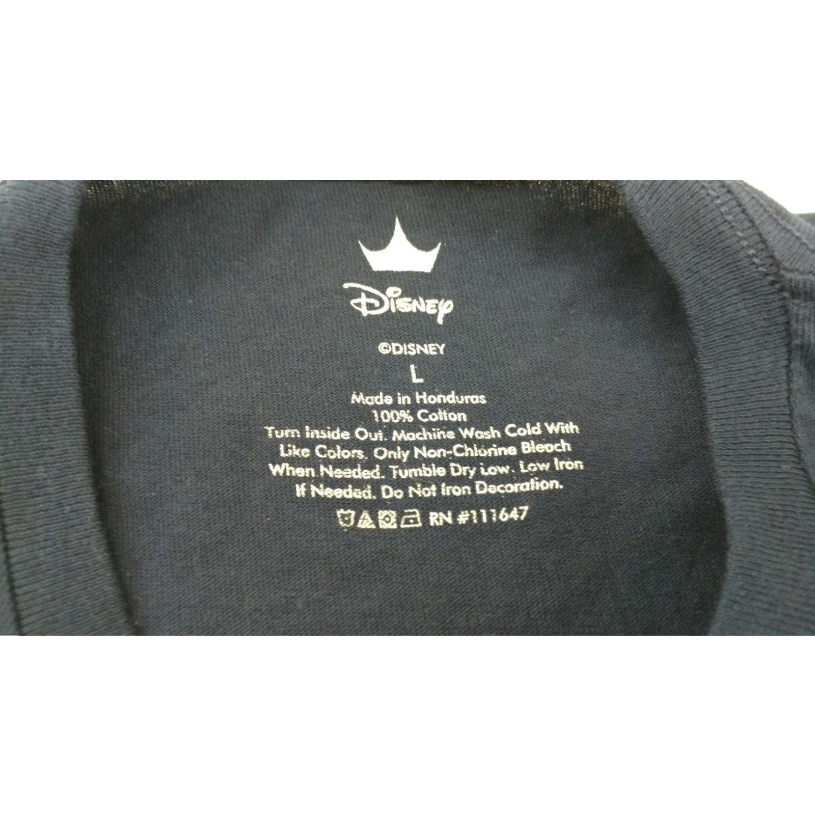 Disney Disney Aladdin Magic Carpet Silhouette Men's Short Sleeve Cotton T-shirt Large Size US L / EU 52-54 / 3 - 8 Thumbnail
