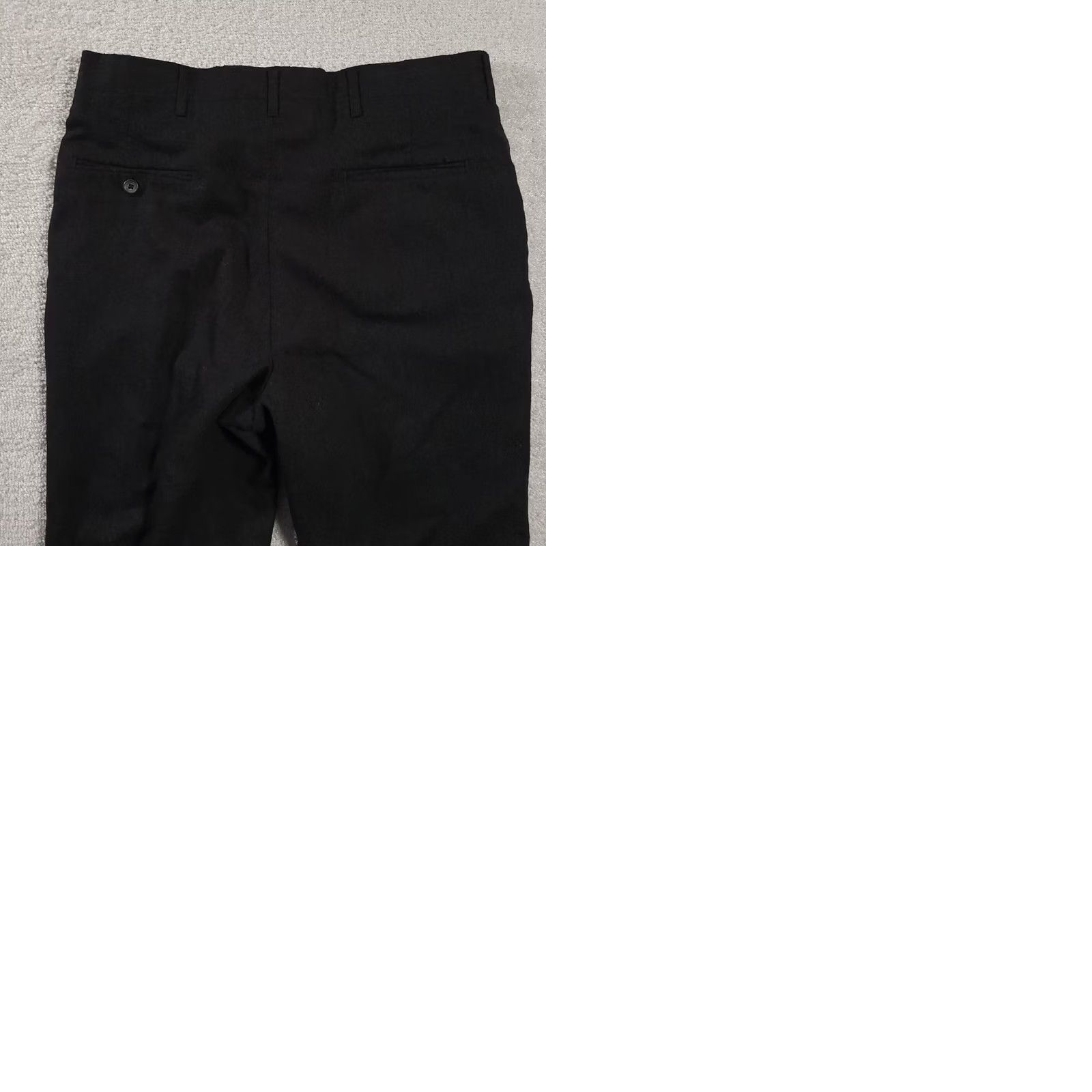 Haggar VINTAGE Haggar Imperial Dress Pants 36X30 Dark Gray Worsted Wool USA Men's Vtg By %100 Size US 36 / EU 52 - 9 Thumbnail