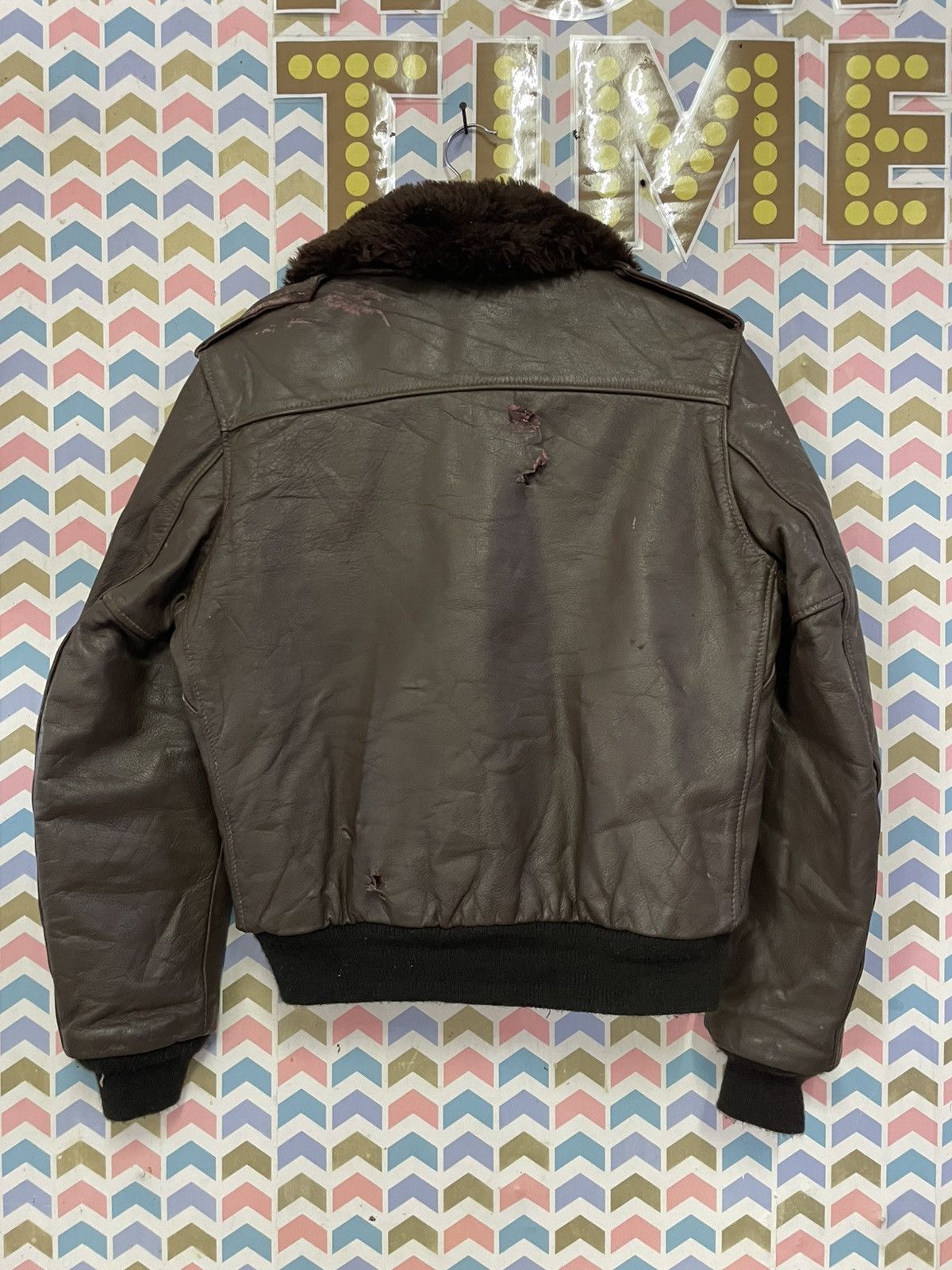 Schott VINTAGE SCHOOT 80s Size US M / EU 48-50 / 2 - 2 Thumbnail