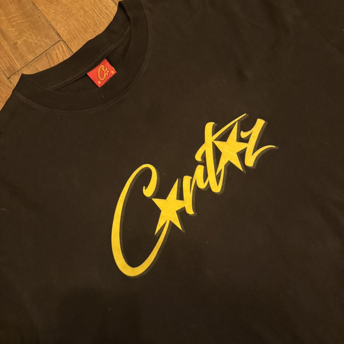Corteiz Corteiz OG Allstarz Tee - Black & Yellow Size US L / EU 52-54 / 3 - 4 Thumbnail