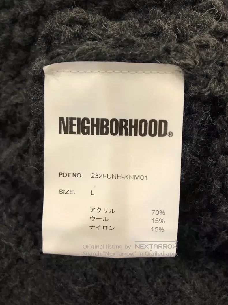 Neighborhood Neighborhood Distressed Sweater Deep Gray New L Size Size US L / EU 52-54 / 3 - 5 Thumbnail