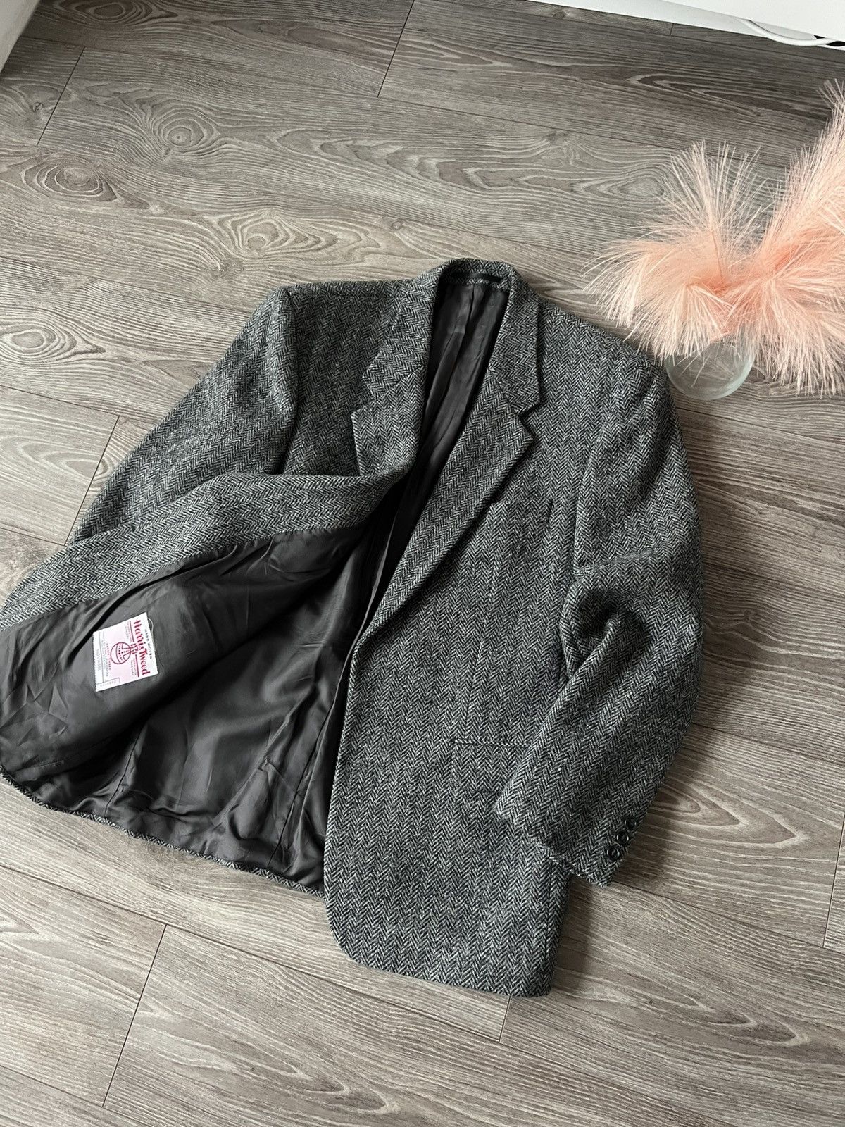Harris Tweed × Vintage ‼️Vintage Harris Tweed 100% Wool/Viscose Luxury Blazer‼️ Size 44R - 3 Thumbnail