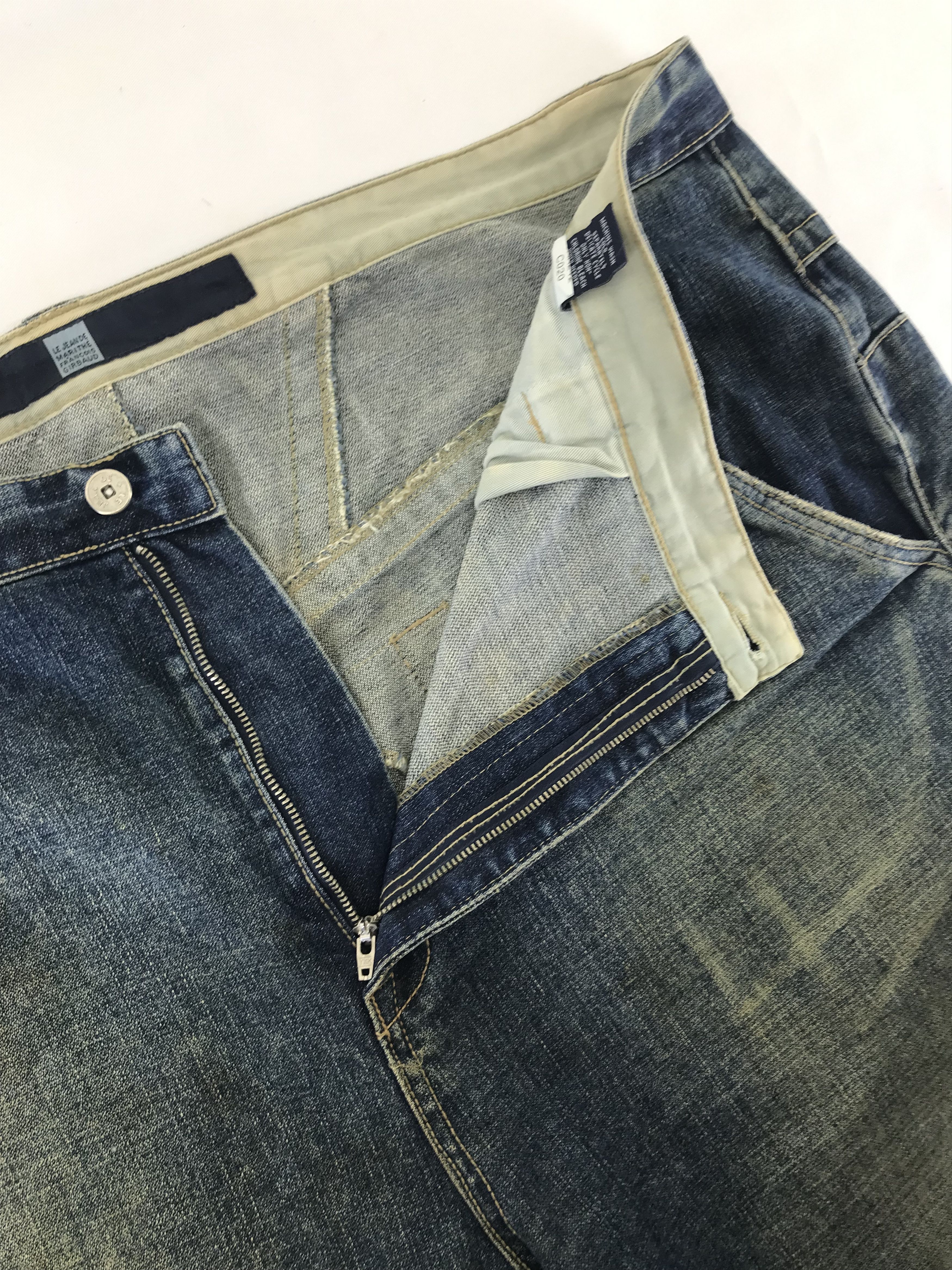 Marithe + Francois Girbaud Vintage Marithe Francois Firbaud Wide Baggy Jeans Size US 42 / EU 58 - 9 Thumbnail