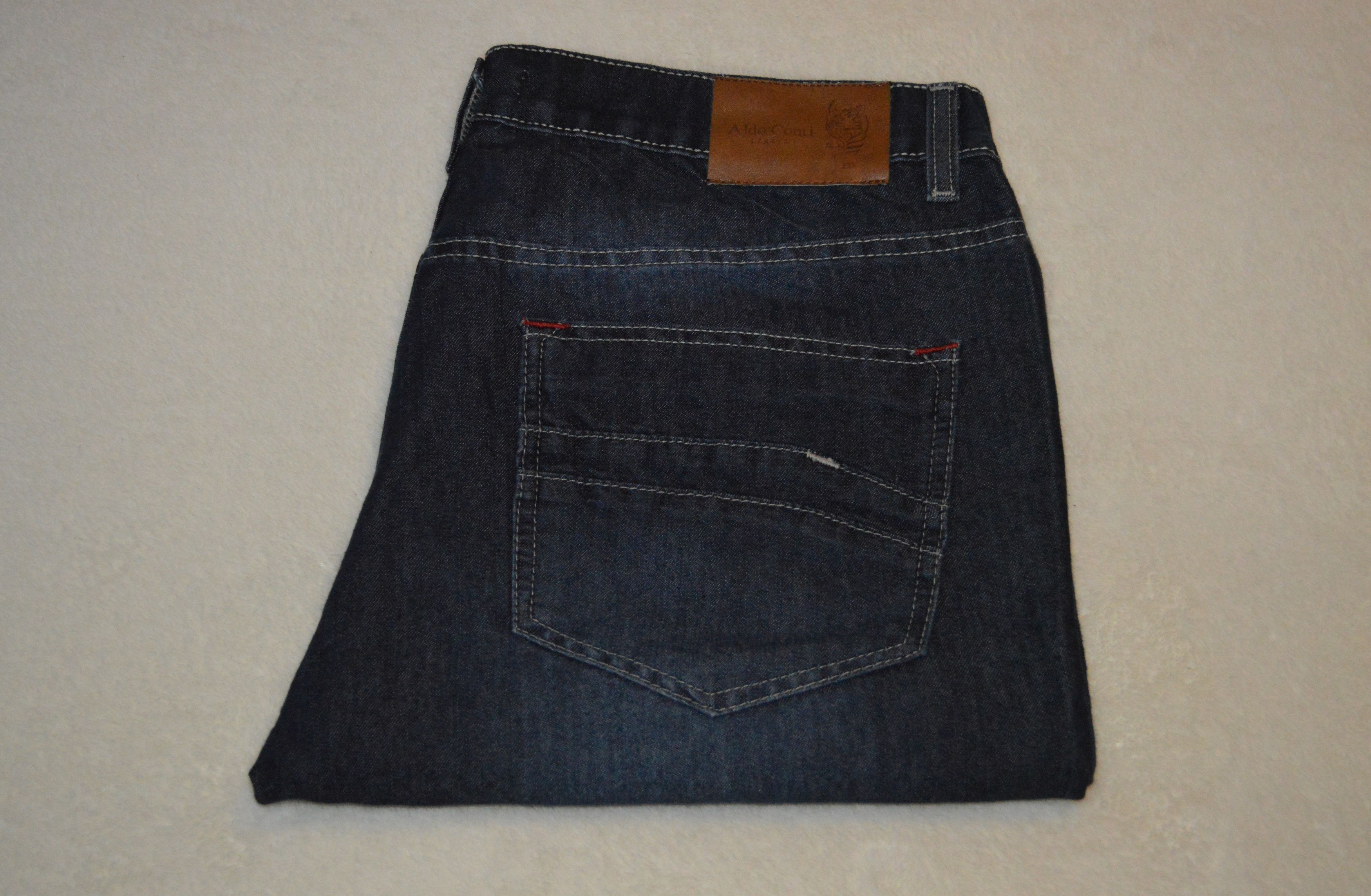 Other Aldo Conti Italia Soft Indigo Denim Jeans Size 36 Size US 36 / EU 52 - 9 Thumbnail